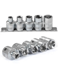 Klucze nasadki trójkątne do pomp wtryskowych 1/2''  8-16,5mm - zestaw 5szt FR4869
