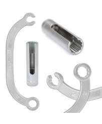 Zestaw do regulacji turbosprężarki VAG - Klucz płasko-oczkowy 10x12mm, Nasadka 1/4'' FR2321