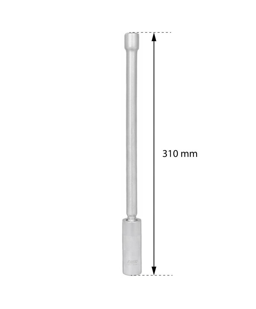 Nasadka klucz do świec 14mm 3/8'' z przegubem, magnesem i przedłużką 310mm FR2286