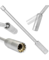 Nasadka klucz do świec 14mm 3/8'' z przegubem, magnesem i przedłużką 310mm FR2286
