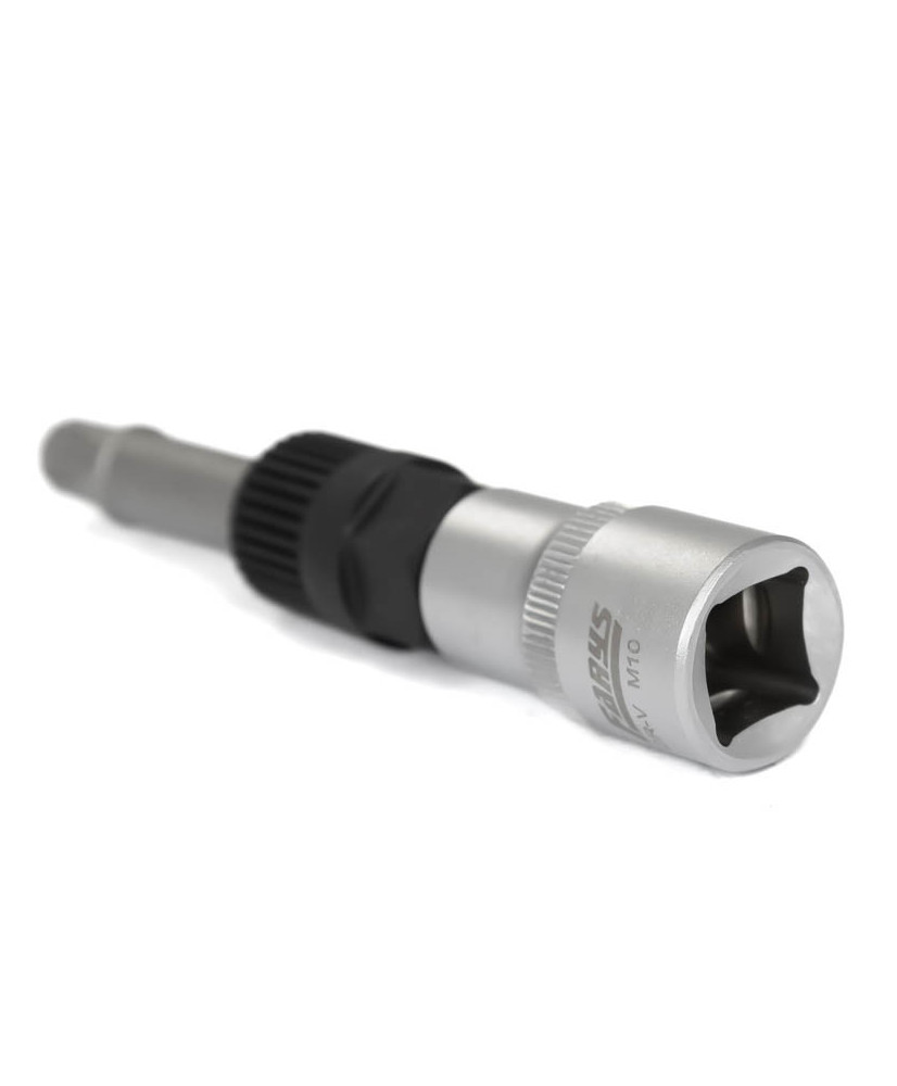 Klucz do alternatora 1/2'' M10 x 110mm z nasadką 33 zęby, 17mm, fi 19mm FR2319