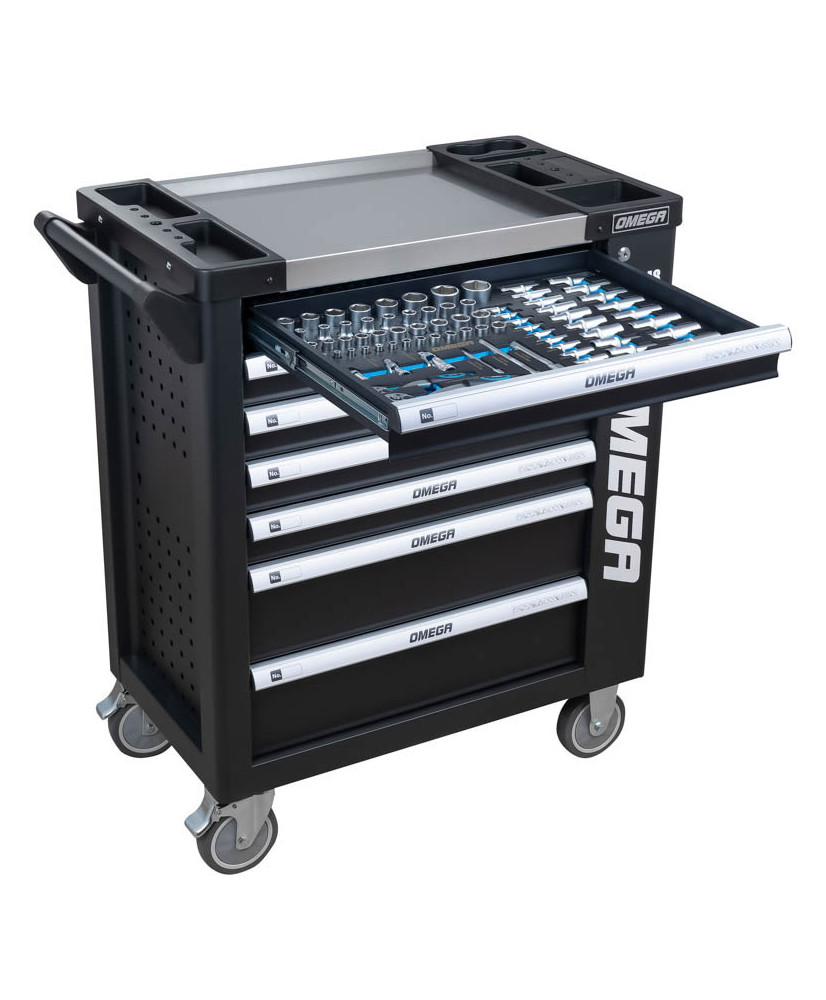 SZAFKA WARSZTATOWA WÓZEK NARZĘDZIOWY NARZĘDZIA KPL 258 el.