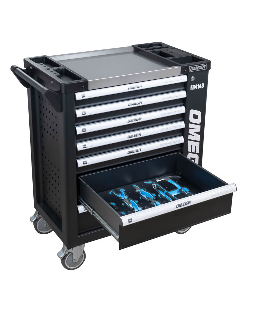 SZAFKA WARSZTATOWA WÓZEK NARZĘDZIOWY NARZĘDZIA KPL 258 el.