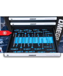 SZAFKA WARSZTATOWA WÓZEK NARZĘDZIOWY NARZĘDZIA KPL 258 el.