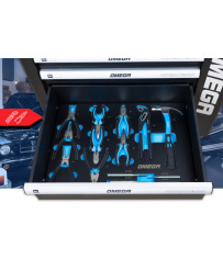 SZAFKA WARSZTATOWA WÓZEK NARZĘDZIOWY NARZĘDZIA KPL 258 el.