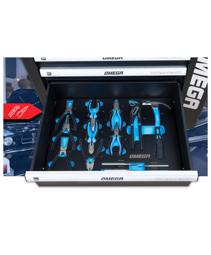 SZAFKA WARSZTATOWA WÓZEK NARZĘDZIOWY NARZĘDZIA KPL 258 el.