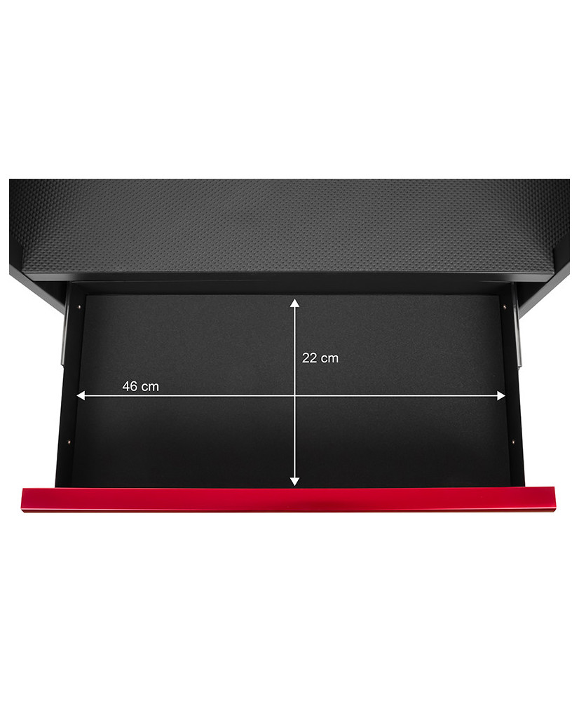 Szafka wisząca z szufladą na elektronarzędzia Milwaukee Makita z gniazdem 230V FR9271W OUTLET