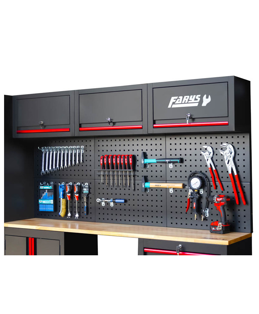 Meble garażowe warsztatowe regał szafka do warsztatu garażu + stołek warsztatowy FR4111+FR9227