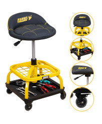 Meble garażowe warsztatowe regał szafka do warsztatu garażu + stołek warsztatowy FR4111+FR9227