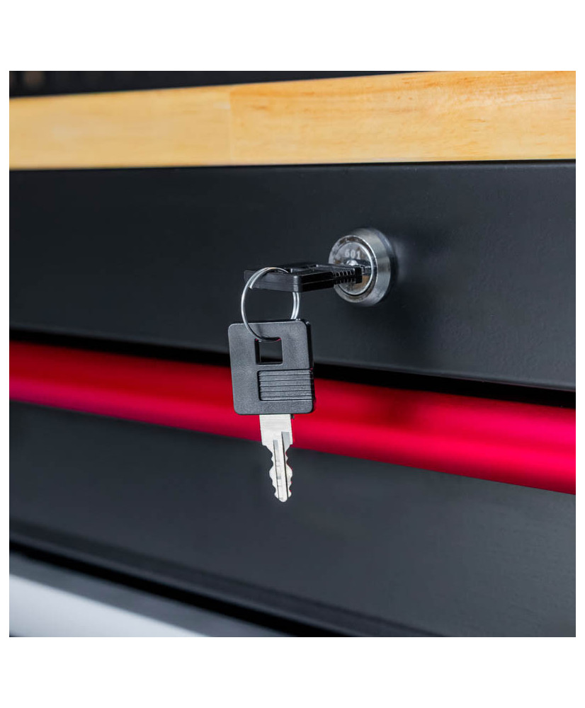 Meble garażowe warsztatowe regał szafka do warsztatu garażu + stołek warsztatowy FR4112 + FR9227