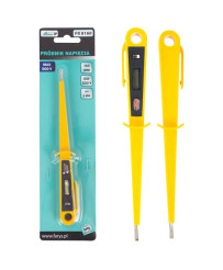Próbnik Tester Napięcia Miernik Prądu Gniazd Przewodów Kabli 100-500V 150MM FR8160