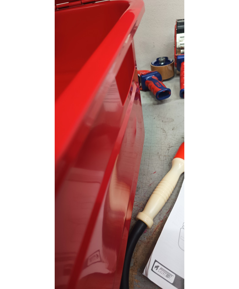 Myjka warsztatowa profesjonalna czerwona 80L FR8000 OUTLET