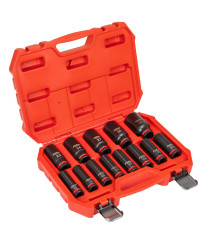 Nasadki Udarowe Długie 1/2 13-32mm Zestaw 13szt. FR2564