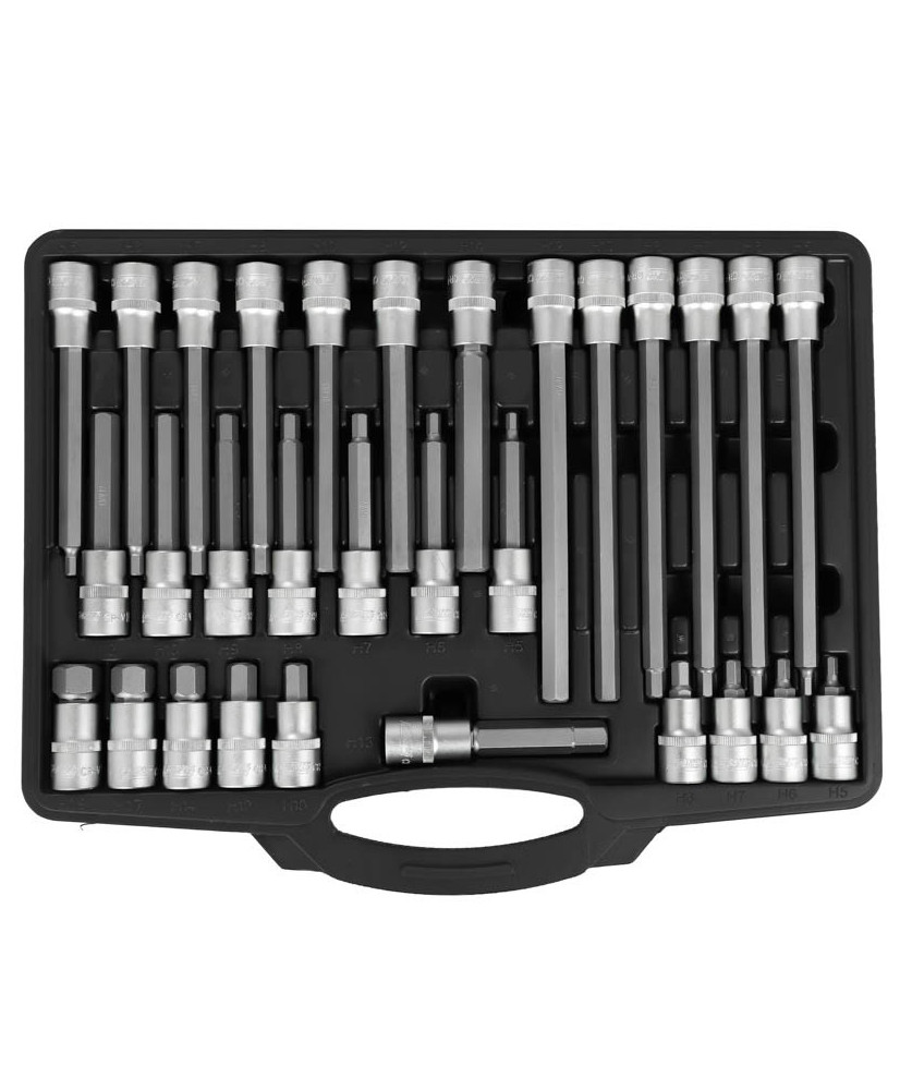 Zestaw kluczy 1/2 nasadki trzpieniowe IMBUS HEX FR2055