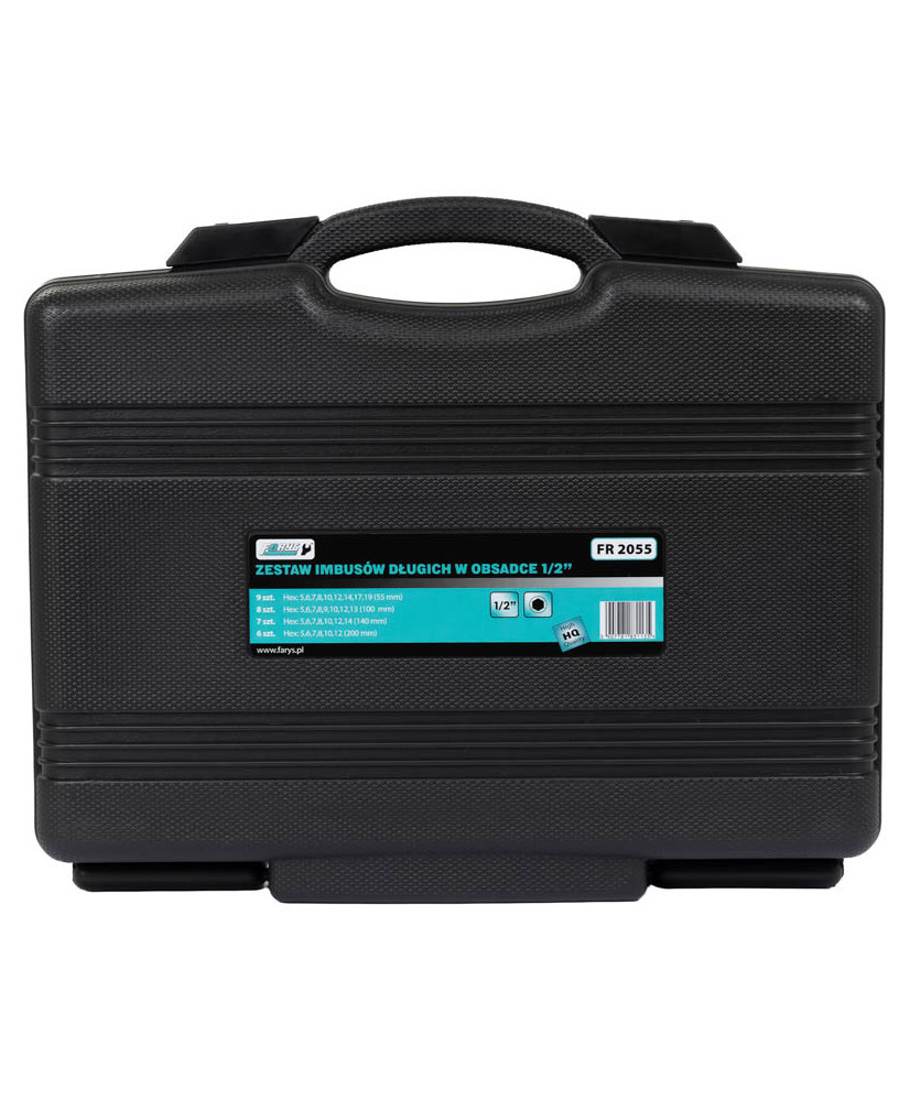 Zestaw kluczy 1/2 nasadki trzpieniowe IMBUS HEX FR2055