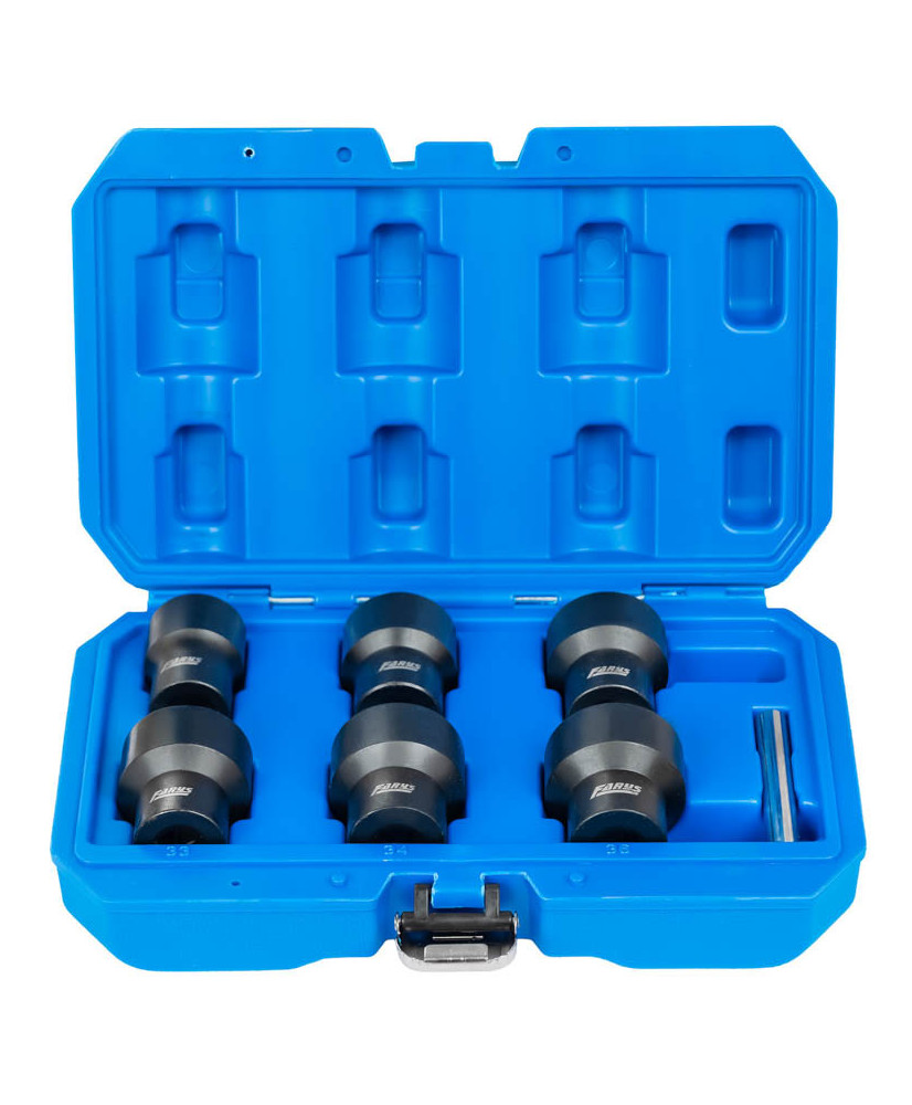 Nasadki do obrobionych uszkodzonych śrub - zestaw 7el. 27-36mm FR2405