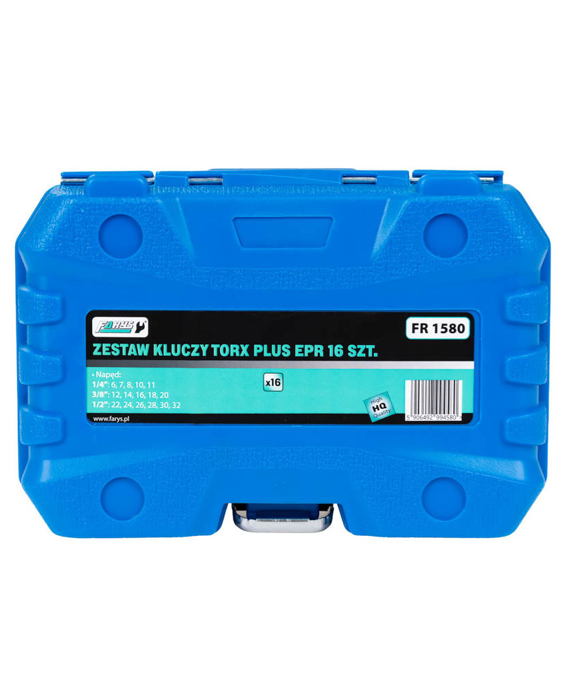 Zestaw kluczy Torx Plus EPR 16szt. 6 - 32 EPR Farys FR1580