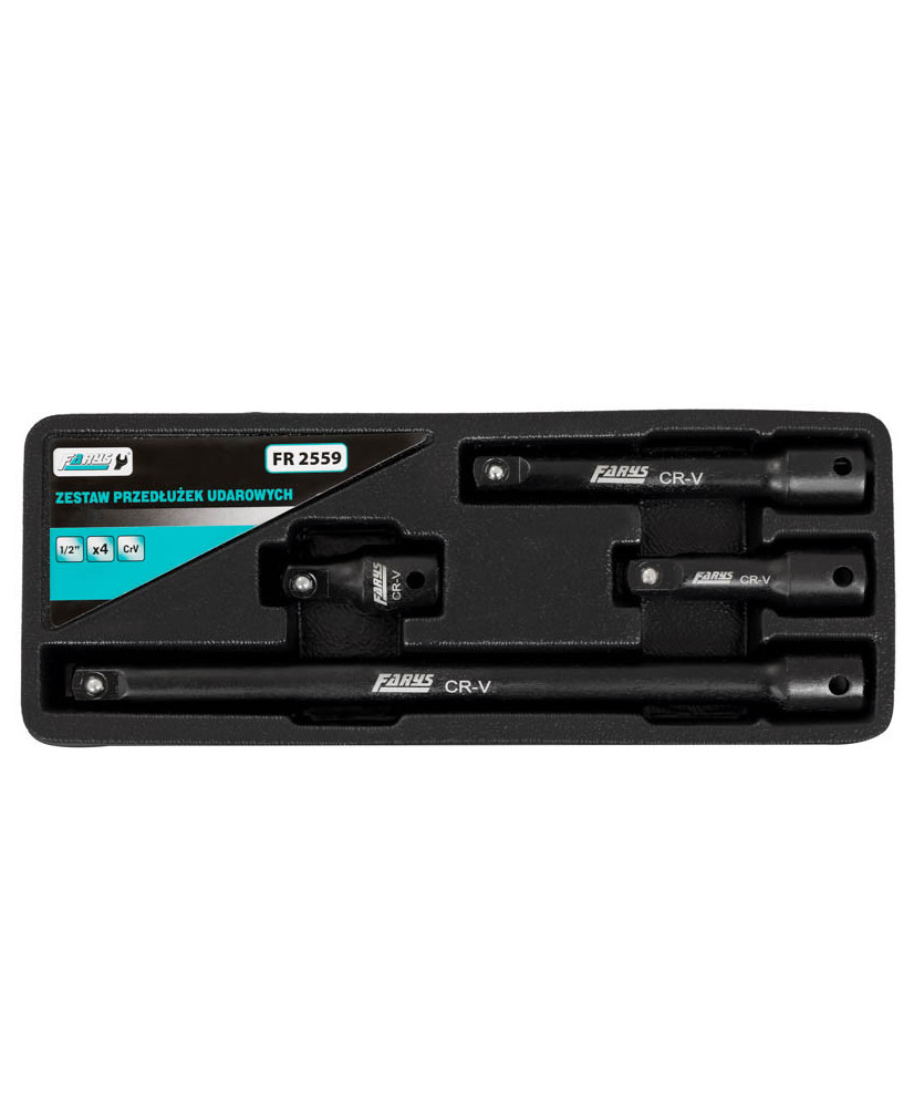Przedłużki udarowe 1/2 cala 4 sztuki FR2559