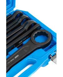 Zestaw kluczy oczkowych 14 szt. 19–50 mm – warsztat i przemysł