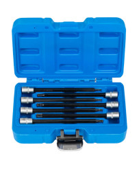 Zestaw Kluczy Trzpieniowych Torx 1/4''  T10 - T40 130mm 7szt. Farys FR2311