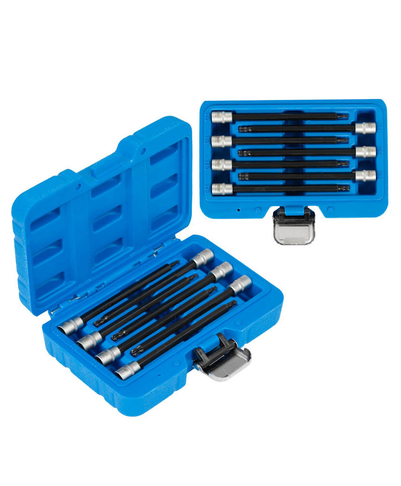 Zestaw Kluczy Trzpieniowych Torx 1/4''  T10 - T40 130mm 7szt. Farys FR2311