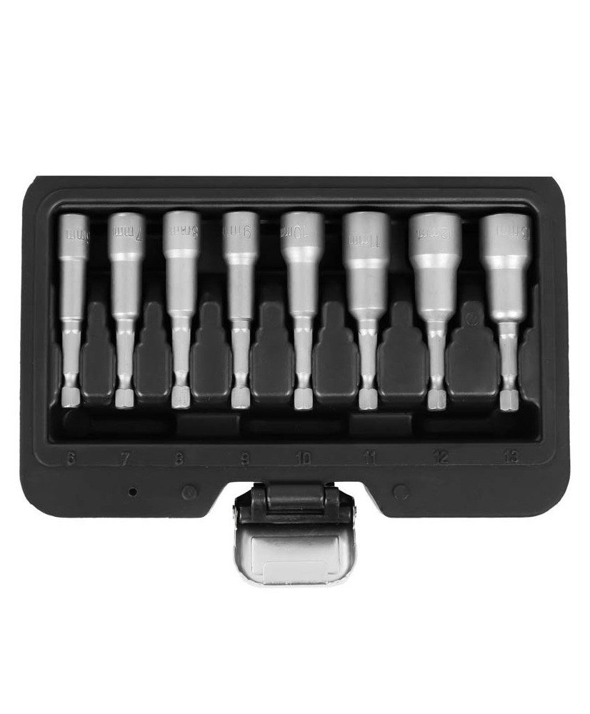 Zestaw nasadki magnetyczne na wkrętarkę 1/4" CrV FR2607V2