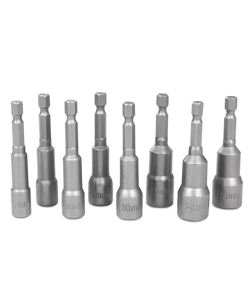 Zestaw nasadki magnetyczne na wkrętarkę 1/4" CrV FR2607V2