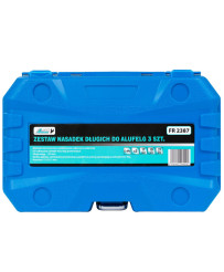 Zestaw Nasadek Długich do Alufelg 17 19 21mm 150 mm CrMo - 3szt. Farys FR2387