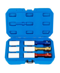 Zestaw Nasadek Długich do Alufelg 17 19 21mm 150 mm CrMo - 3szt. Farys FR2387