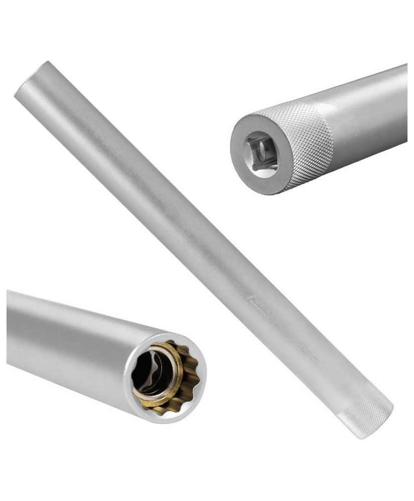 Nasadka do świec 3/8" 18 mm 12-kątna EXTRA DŁUGA 250 mm CrV Farys FR2281