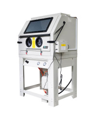 Piaskarka kabinowa 990 L oczyszczarka śrutownica FR7028 + Odciąg z filtrem FR7043-b