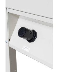 Piaskarka kabinowa 990 L oczyszczarka śrutownica FR7028 + Odciąg z filtrem FR7043-b