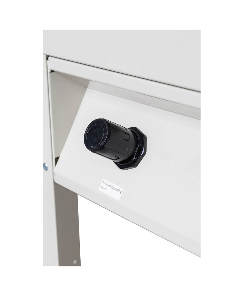 Piaskarka kabinowa 990 L oczyszczarka śrutownica FR7028 + Odciąg z filtrem FR7043-b