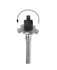 Pokrętło z przegubem do nasadek dł.62cm FR2530