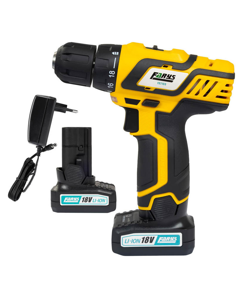 Wiertarko wkrętarka 18V akumulatorowa Li-Ion FR7169