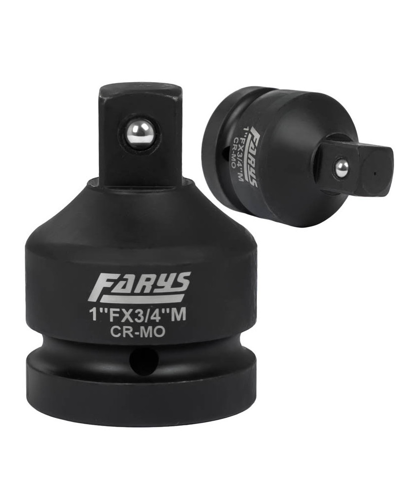 Redukcja udarowa 1'' x 3/4'' CR-MO Farys – do kluczy udarowych