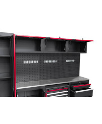 Meble garażowe warsztatowe Regał szafka do warsztatu garażu metalowy blat FR4113M