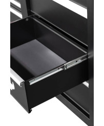 Meble garażowe warsztatowe Regał szafka do warsztatu garażu metalowy blat FR4113M