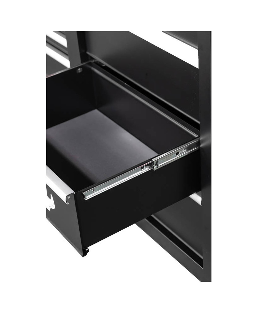 Meble garażowe warsztatowe Regał szafka do warsztatu garażu metalowy blat FR4113M