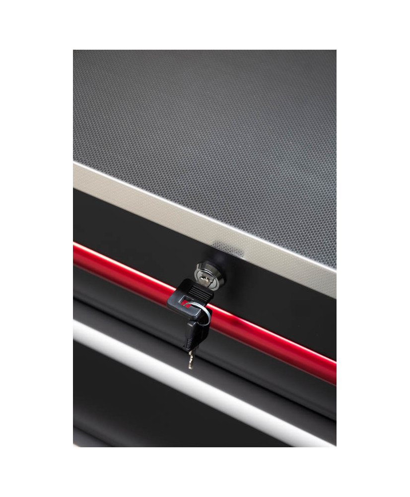 Meble garażowe warsztatowe Regał szafka do warsztatu garażu metalowy blat FR4113M