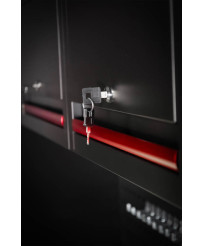 Meble garażowe warsztatowe Regał szafka do warsztatu garażu metalowy blat FR4113M