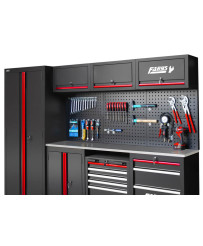 Meble garażowe warsztatowe Regał szafka do warsztatu garażu metalowy blat FR4113M