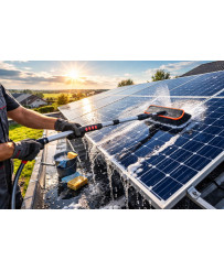 SZCZOTKA WYMIENNA DO SZCZOTKI TELESKOPOWEJ DO MYCIA PANELI ORAZ ODŚNIEŻANIA ŚNIEGU