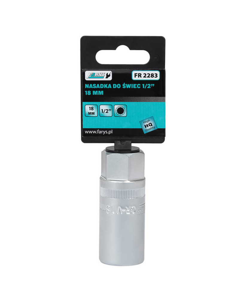 Nasadka do świec 1/2'' 18mm 12-kątna Farys FR2283