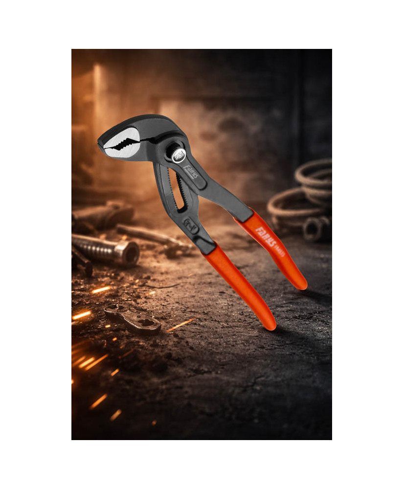 Szczypce nastawne klucz nastawny Kobra 300 mm (12”) CrV Profesjonalne Farys FR4576