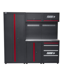 Zestaw Mebli Garażowych Farys FR4108M z Blatem Metalowym