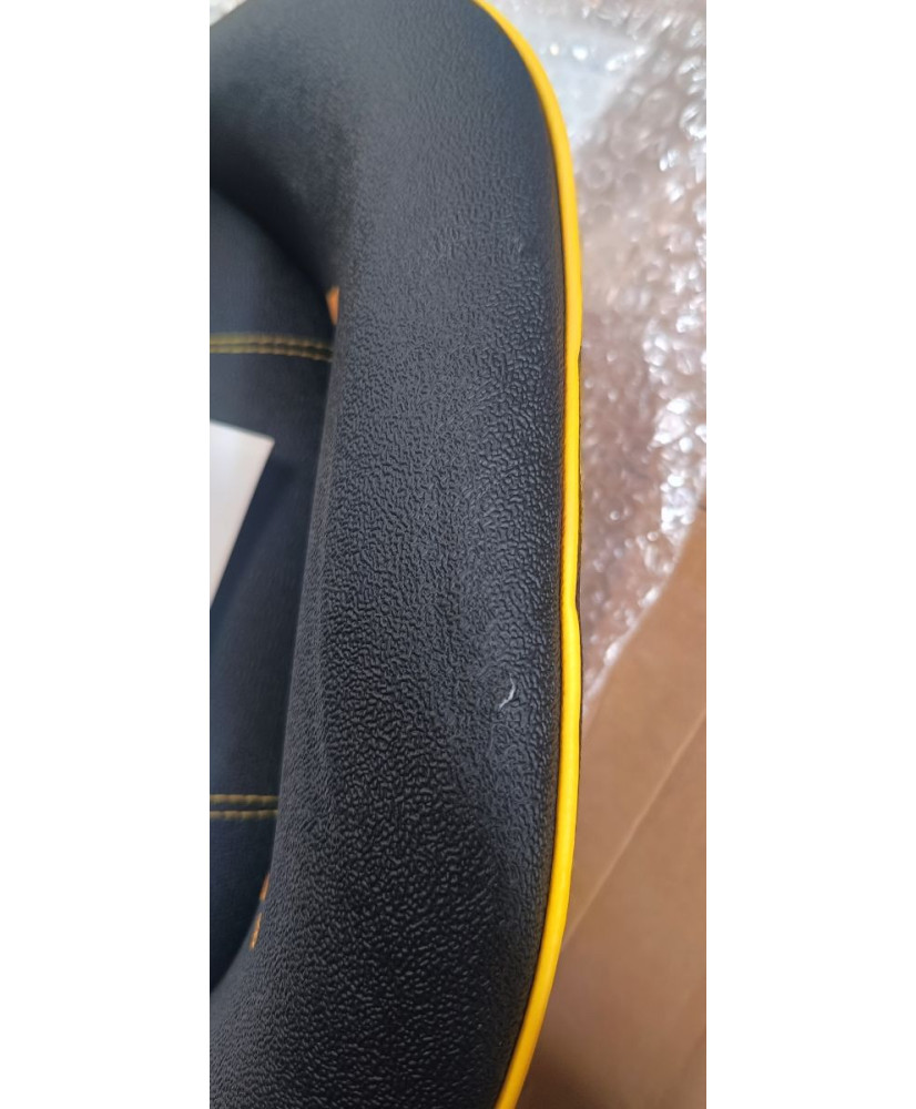 Stołek taboret warsztatowy masywny siedzisko na kółkach obrotowy FR9228 - II GATUNEK OUTLET