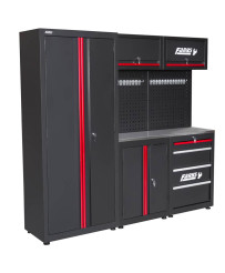 Zestaw Mebli Garażowych Farys FR4108M z Blatem Metalowym