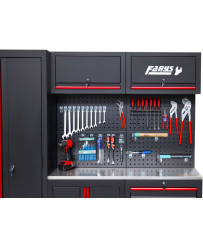 Zestaw Mebli Garażowych Farys FR4108M z Blatem Metalowym