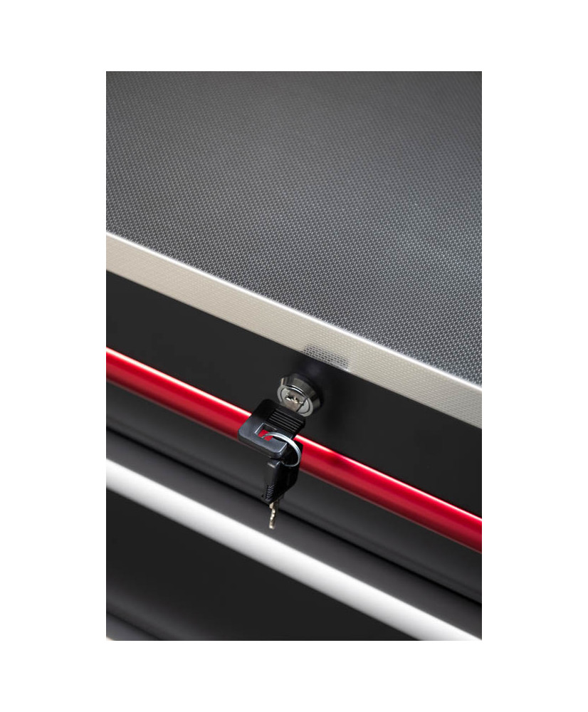 Meble garażowe warsztatowe Regał szafka do warsztatu garażu metalowy blat FR4108M